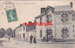 Loire Atlantique Machecoul Avenue De La Gare Café L Univers Proprietaire Tailly éditeur Vassellier Coll David - Machecoul