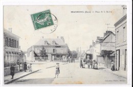 Cpa   Beaumesnil  (Eure)  - Place De La Mairie - Beaumesnil