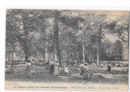 Cpa   Beaumesnil  (Eure)   Le Repos Des Jeunes Parisiennes ( Collection Du Repos  Dans Le Bois) Ouvert Toute L'année - Beaumesnil