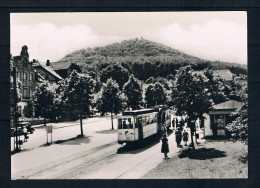 (1398) AK Görlitz - Landeskrone - Straßenbahn - Görlitz