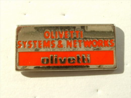 Pin´S OLIVETTI - SYSTEMS & NETWORKS - Informatique