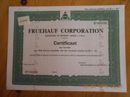 Fruehauf Corporation - Total Transportation - Verkehr & Transport