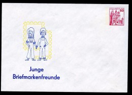 BERLIN PU72 B1/001a Privat-Umschlag JUNGE BRIEFMARKENFREUNDE ** 1978  NGK 4,00 € - Sobres Privados - Nuevos