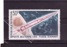 SENEGAL 1966 Air Mail France Satellite Yvert Cat N° 49 MNH ** - Ungebraucht