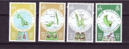 NEW HEBRIDES 1977 Definitive Issue  Yvert Cat N° 510-512-513-515 MINT NEVER HINGED ** - Otros & Sin Clasificación