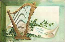 236685-Saint Patrick´s Day, S Garre 1907 No GAR01-1, Ellen Clapsaddle, Gold Harp, Let Erin Remember - Saint-Patrick's Day