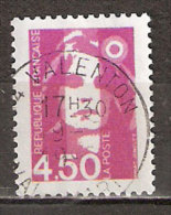 Timbre France Y&T N°3007 (04) Obl. Marianne Du Bicentenaire.  4 F. 50. Rose. Cote 0.30 € - 1989-1996 Bicentenial Marianne