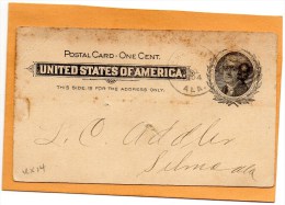 United States 1904 Card Mailed - ...-1900