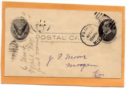 United States 1907 Card Mailed - 1901-20