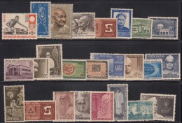 India MNH 1969, Full Year Pack, Complete, - Volledig Jaar