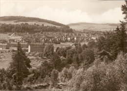 Bad Gottleuba Berggießhübel - S/w Ortsansicht 1 - Bad Gottleuba-Berggiesshuebel