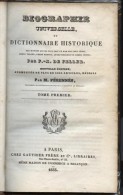 Dictionnaire Historique,1833, Feller, Pérennès,Eglise, Antiquité,moderne,Révolution,214 Pages; Format, 12 X19 Cm - Diccionarios