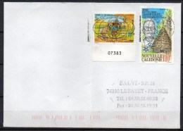 Nouvelle-Calédonie - 2000 - Lettre - Yvert N° 761 + 762 - Brieven En Documenten