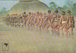 Brazil - Kamayura Tribe - Initial Ceremony Of Huka Fight - Nude Men - America