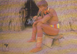 Brazil - Kamayura Tribe - Takuma The Powerful Paje - Nude Man - Amerika