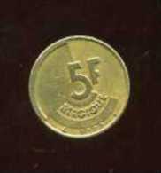 - BELGIQUE 1951/93 . 5F 1986 . - 5 Francs