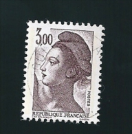 N° 2243 Marianne Type Liberté De Delacroix 3,00 Frs   France Oblitéré 1982 - 1982-1990 Liberté De Gandon