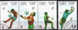 1990 Cuba - Campionato Del Mondo Di Calcio Italia '90 - Usati