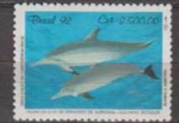 Brazil. 1992, Whales,  1v.  Michel. 2456. MNH 20862 - Ballenas