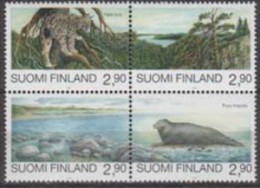 Finland. 1995, Whales,  4v.  Michel. 1291-94. MNH 20871 - Ballenas