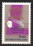 FINLAND SUOMI 1970 - UNESCO / Lenin Symposium Tampere - Mi 670 MNH ** Postfrisch Neuf E301 - Nuevos