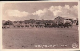 ARIZONA/ EARLY DAY FREIGHT TRAINS, ORACLE/ POST OFFICE/ SUPERBE ANIMATION/Référence 5380 - Tucson