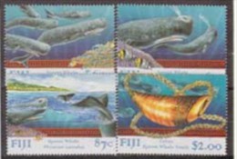 Fiji. 1998, Whales. 4v. Michel.851-54. MNH 20887 - Ballenas