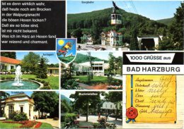 Bad Harzburg - Mehrbildkarte 39  Schreibfaulenkarte - Bad Harzburg