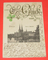 Viel Glück Im Neuen Jahre - Lübeck - Dom U. Museum - Carte Gaufrée ---- 272 - Luebeck