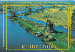 ROTTERDAM:KINDERDIJK ,WINDMILLS,POSTCARD FOR COLLECTION,VERY SHAPE,UNUSED.THE NETHERLANDS - Kinderdijk