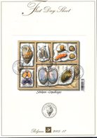 308468779 2004  FIRST DAY SHEET OCB Bl122 Bl 122 Natuur Schelpen SHELLS - 1999-2010