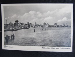 AK STRALSUND Hafen Schiff  Ca.1940  /// D*15760 - Stralsund