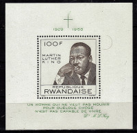 RWANDA   BF  12    * *   Prix Nobel Luther King - Martin Luther King