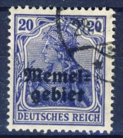 ##K1203. Memel 1920. Michel 4. Cancelled . - Used Stamps