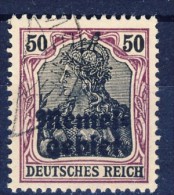 ##K1205. Memel 1920. Michel 7. Cancelled . - Used Stamps