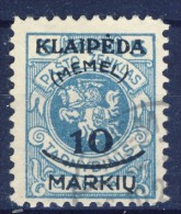 ##K1207. Memel 1923. Michel 124. Cancelled . - Usati