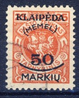 ##K1209. Memel 1923. Michel 126. Cancelled . - Used Stamps