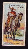 Petite Image (trade Card) Cigarettes John Player, « Riders Of The World » (cavaliers), N° 49, Llanero, Vénezuela - Player's