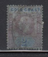 Gold Coast Used Scott #76a 2sh George V Die II - Goudkust (...-1957)