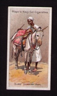 Petite Image (trade Card) Cigarettes John Player, « Riders Of The World » (cavaliers), N° 43, Suez Donkey Boy - Player's