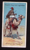 Petite Image (trade Card) Cigarettes John Player, « Riders Of The World » (cavaliers), N° 42, Égyptien à Dos De Chameau - Player's