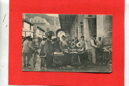 NICE METIER    1905  MARCHE LA POISSONNERIE        CIRC OUI EDIT - Ambachten