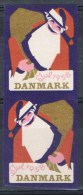 Dos Viñetas DANSK , Dinamarca  Danmark  Jul 1958, Papa NOEL  ** - Variedades Y Curiosidades