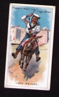 Petite Image (trade Card) Cigarettes John Player, « Riders Of The World » (cavaliers), N° 35, Jack Ashore - Player's