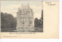 CP Environs De Bruxelles. Château De Ham à Steen-Oekerzeel (façade Nord) Légèrement Colorisé Vers 1905 Nels - Steenokkerzeel