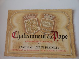 ÉTIQUETTE CHATEAUNEUF DU PAPE APPELLATION CONTROLEE - Harnassen