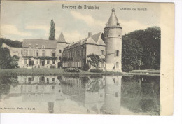 CP Environs De Bruxelles. Château De Ternat Ternath Légt Colorisé Vers 1905 Nels - Ternat