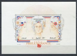 140 NOUVELLE CALEDONIE 1989 - Revolution Francaise Philexfrance (Yvert BF 9) Neuf ** (MNH) Sans Trace Charniere - Unused Stamps