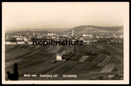 ALTE POSTKARTE BLICK VOM BISAMBERG AUF KORNEUBURG Niederösterreich Österreich Austria Autriche Postcard Ansichtskarte AK - Korneuburg