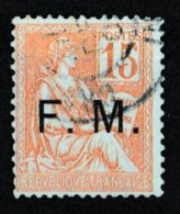 FRANCE 1901/04 FRANCHISE MILITAIRE N° 1 OBLITERE - Military Postage Stamps